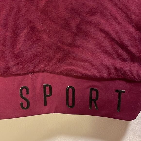 Victoria Secrets Sport dark raspberry woman’s sweatshirt - Picture 7 of 11